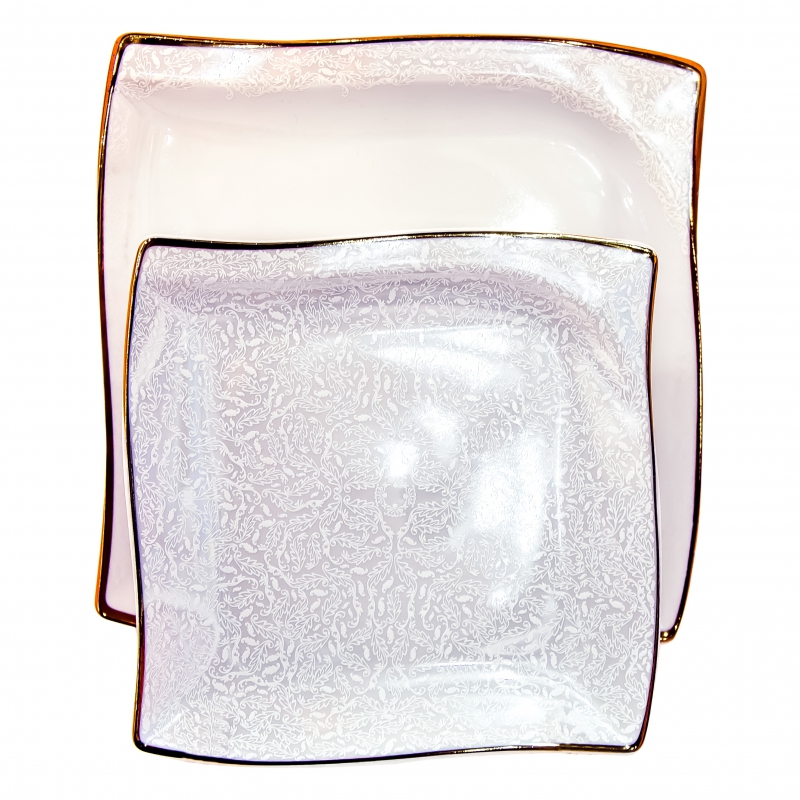 Ափսե Taghdis D Քառակուսի 6+6 2